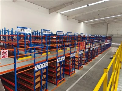 Mezzaninställ för bildelar